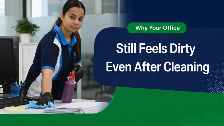Why Your Office Still Feels Dirty Even After Cleaning