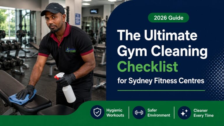 Gym Cleaning Checklist Sydney | Professional Fitness Centre Cleaning Guide (2026)