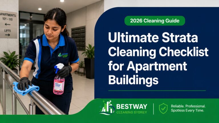 Ultimate Strata Cleaning Checklist for Apartment Buildings