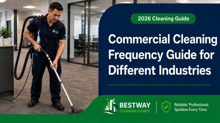 Commercial Cleaning Frequency Guide for Different Industries